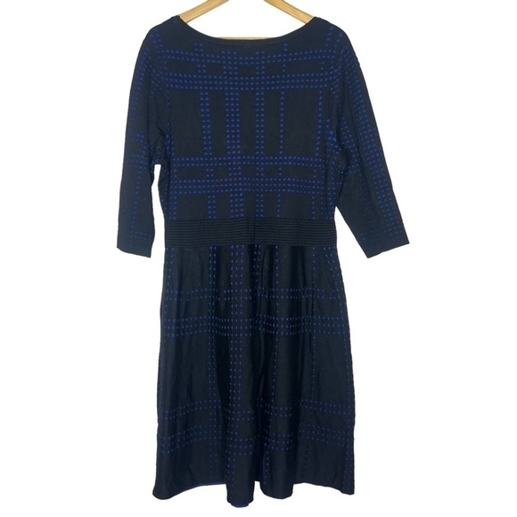 Lane Bryant Windowpane Dress - Picture 1 of 6